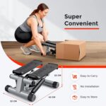 Mini hydraulic stair stepper – Grey - Image 5