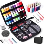 JUNING Travel Sewing Kit Portable Sewing Supplies Accessories for Adults
