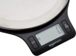 Amazon Basics Digital kitchen scales with LCD display (with batteries), Black and Stainless Steel, BPA free, Weighs up to 11 pounds - Image 5