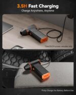 WOLFBOX MF50 rechargeable electric air duster - Image 6