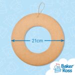 Baker Ross Craft wreath ring blanks – Brown - Image 3