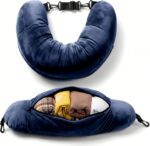 Travel pillow storage carry bag – One Size – Navy
