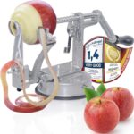 Crank apple peeler corer slicer – Multicoloured