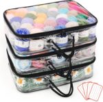 Coopay Clear yarn storage organisers