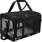 GRTLPOK Foldable soft-sided pet carrier – Black