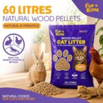 Fur & Bone Wood-pellet cat litter – 30 litres - Image 7