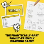 Gamely Six Second Scribbles drawing game – Card Game – Pocket Sized – Multicolor - Image 3
