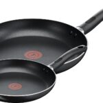 Tefal Taste Non-Stick Twin Frying Pan Set, 20 and 28 cm, Black – Tefal Taste Twin Frying Pan Set – 1.5 litres – 2-pack