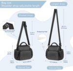 Winning DSLR Camera Case, Waterproof Shockproof SLR Camera Single Bag – 25cm x 15cm x 20cm – Grey – 10 kg - Image 2