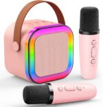 Dislocati Children's mini karaoke machine – Pink
