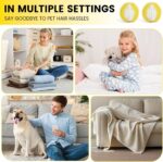 Litigers Reusable laundry lint-catcher balls – Yellow and White – 12-pack - Image 7