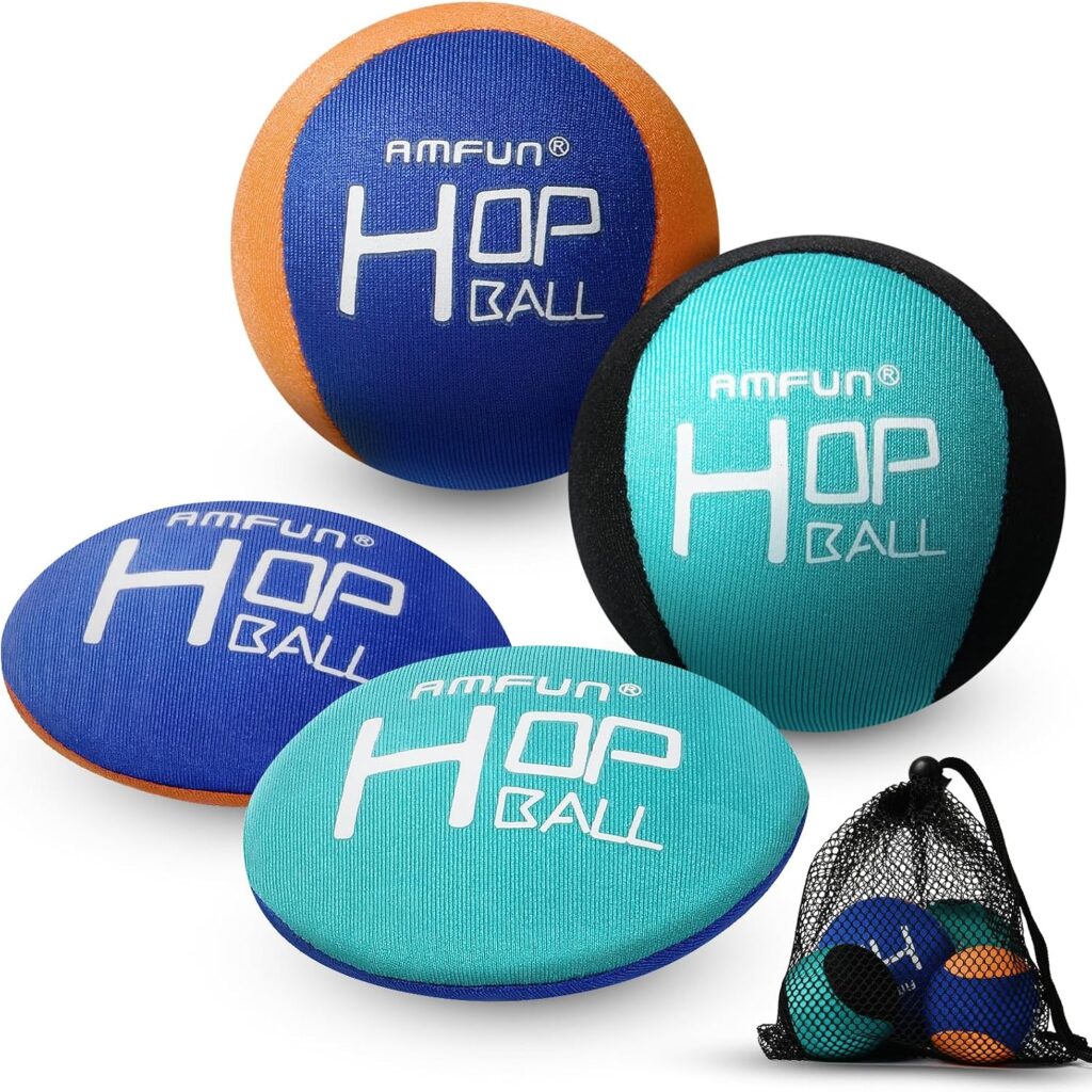 Water-skimming play balls – 5,5 centimeter – 4PCS – 4-pack