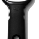 OXO Good Grips Y Peeler | Rubber non-slip handle cushions hands to reduce fatigue during repetitive prep tasks; features – Black