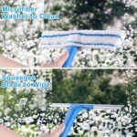 Mitclear Telescopic window washer and squeegee – 57 IN – Blue - Image 3