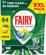 Fairy Original Power Dishwasher Tablets Lemon 84 capsules