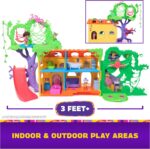Interactive rainforest dollhouse – 91.4 cm wide – Multicolor - Image 7