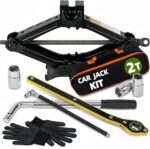 Vehicle scissor-jack kit – Black – 6-pack