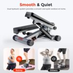 Mini hydraulic stair stepper – Grey - Image 4
