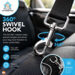SOL Adjustable dog car tethers – 70 Centimeters – Black - Image 5