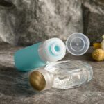 INSFIT Empty refillable travel bottle set – IFBS – Blue – 90 microliters - Image 3
