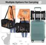 GRTLPOK Foldable soft-sided pet carrier – Black - Image 3