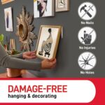 Command Interlocking picture-hanging strips – X-Large – White – 20-pack - Image 3