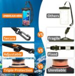 UNBREAKcable Waterproof Phone Pouch, 2-pack – Transparent - Image 7