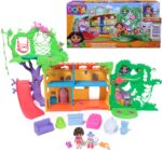 Interactive rainforest dollhouse – 91.4 cm wide – Multicolor