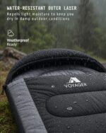 Voyager Adult camping sleeping bag – Black - Image 7