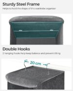 Wardrobe-rail hanging shelves - Image 7