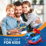 HappyKidsClub Children's compact binoculars – Fun-Fernglas-Set – Blue - Image 7
