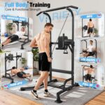 Freestanding pull-up and dip tower – pull up station A - Image 5