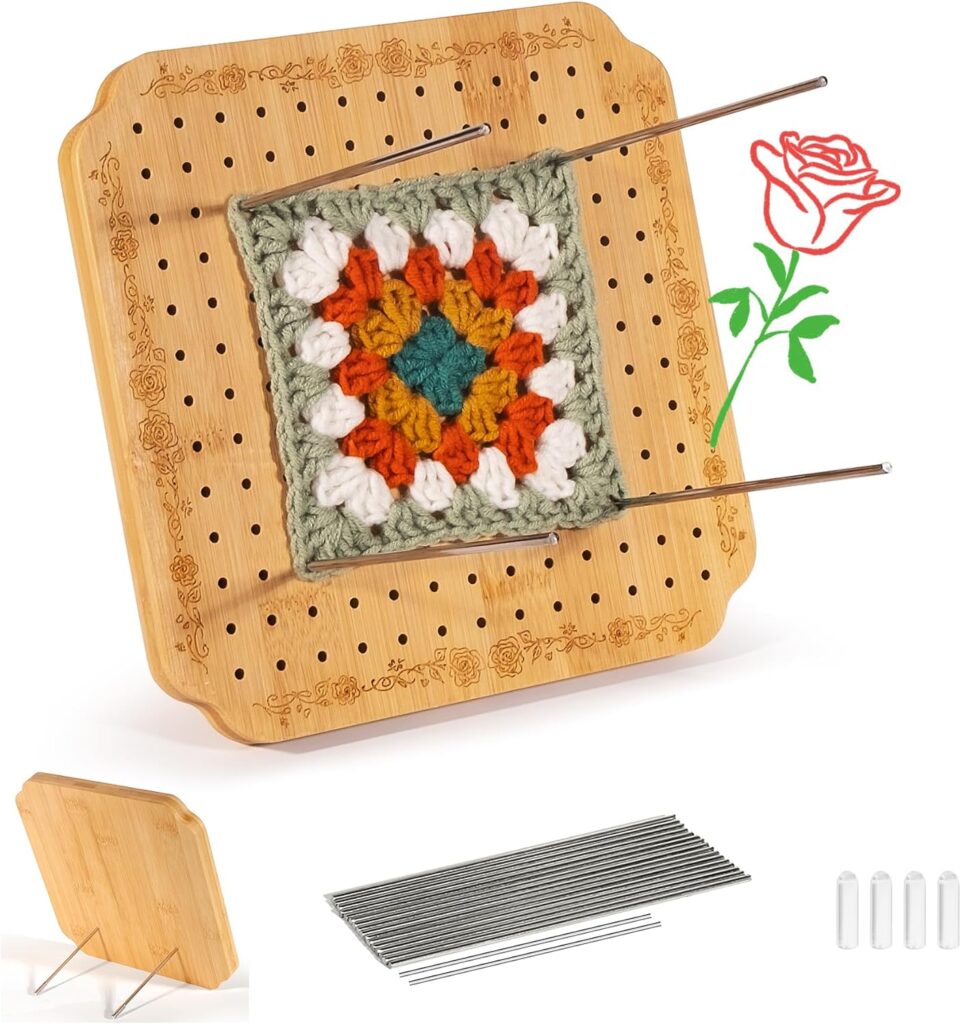 Pegged crochet blocking board – CM-CXBB – 7.6in