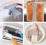 YinQin Woven stainless-steel cleaning cloth – Stainless Steel Cleaning Cloths – 7.87 X 7.87 Inches – Silver - Image 2