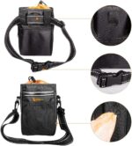 Empty dog-training reward pouch – 1 Count (Pack of 1) – Black - Image 8