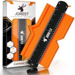 Locking contour-copying gauge – 10 Inch – Orange