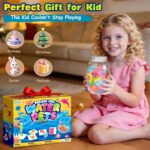 Coodoo Water-gel figure making kit – 7.09 x 10.24 inches – Vibrant, Glowing Colors - Image 7