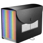 ABC life A4 expanding file, 12 pockets – Multicoloured - 12 Pockets