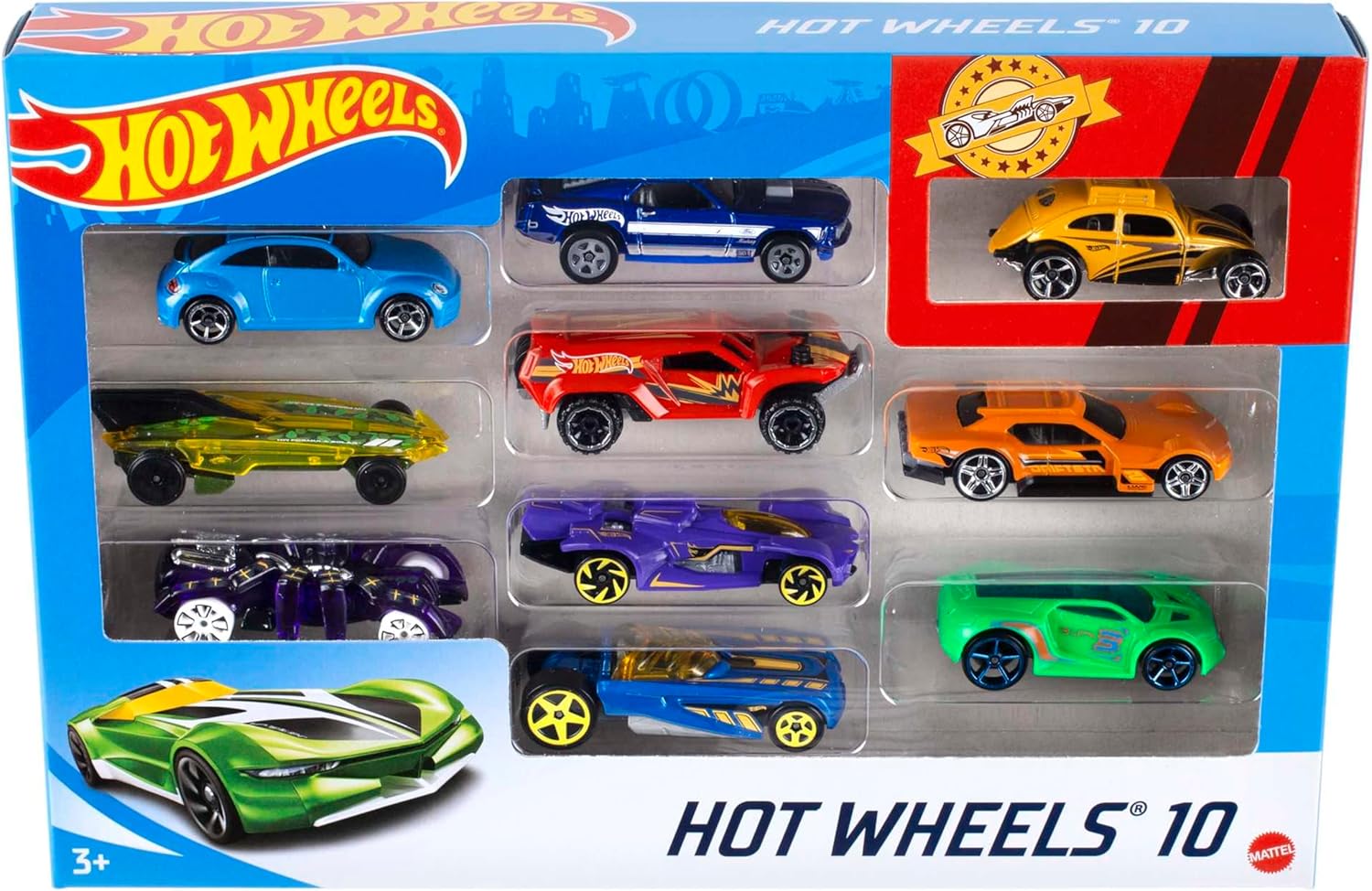 Die-cast toy vehicle collection – 54886 – 1:64 Scale – Pack of 10 Different Models Die-cast toy vehicle collection – 54886 – 1:64 Scale – Pack of 10 Different Models - Image 1