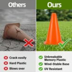 Rühepol Upright sports training cones – 18cm – Mutil - Image 5