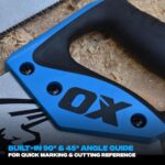 Fine-tooth toolbox hand saw – Blue - Image 6