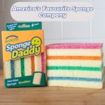 Scrub Daddy Sponge Daddy, Dual Sided Sponge Scrubber – Varied – 4-pack - Image 10