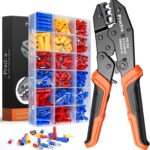 Preciva Insulated-terminal crimping kit – 6 millimeters – Chrome