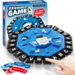 SZJJX Press-letter word game – B3700 – 22 cm x 22 cm x 5 cm – Blue
