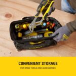 Soft-sided tool carry bag – 12" – Black – 8 litres - Image 3