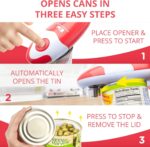 Automatic battery can opener – Standard – Red - Image 2