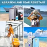 Aestustheri Clear cruise luggage document sleeves – 19 x 6.5 cm – 4 colours – 4-pack - Image 7