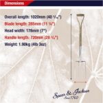 Spear & Jackson Full-size stainless-steel digging fork – Silver, Brown - Image 6
