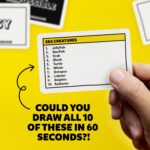 Gamely Six Second Scribbles drawing game – Card Game – Pocket Sized – Multicolor - Image 4