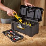 STANLEY Portable rigid toolbox with tote – Black/Yellow - Image 10